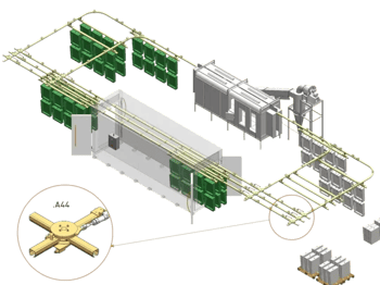 Manual-Overhead-Conveyor-with-pneumatic-turntables