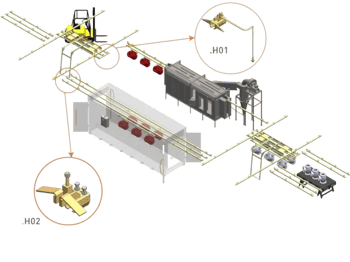 Manual-Overhead-System-with-Crane-Wagon